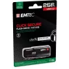Pen USB Emtec USB 3.2 Click Secure B120 256GB preto