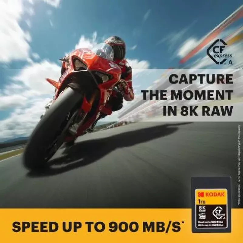 Kodak CFexpress Tipo A 1 TB Cartão de memória EKMCFXA1TK