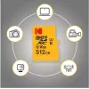 Cartão microSDXC Kodak 128GB UHS-II U3 A1 V60 Ultra Pro