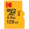 Cartão microSDXC Kodak 128GB UHS-II U3 A1 V60 Ultra Pro