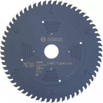 Bosch 2608642133 Optiline Wood Disco de serra circular 216 mm 60 dentes HLTCG para laminado