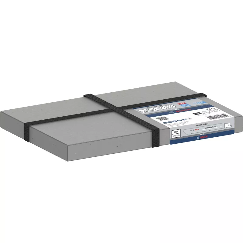 BOSCH S 725 VFR Lâmina de serra sabre para reparação de paletes, bimetal, 190 mm, pack de 100