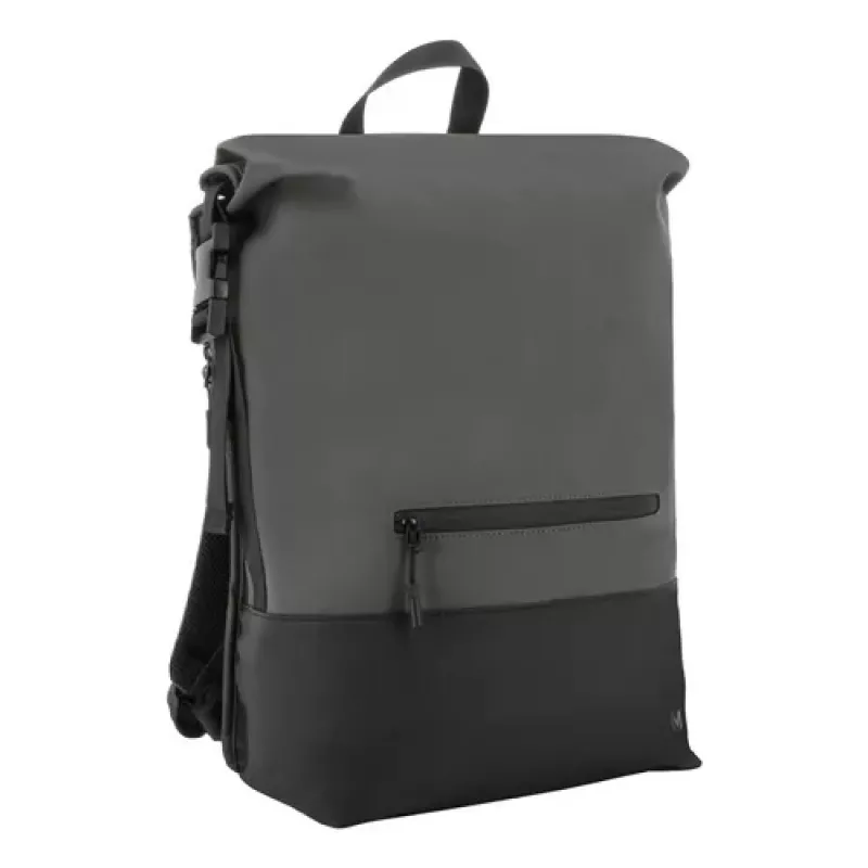 Mochila rolltop MOBILIS Two-Tone 14-16 cinzento/preto 25L