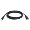 Tripp Lite U022-015 cabo USB 2.0 Hi-Speed A/B para dispositivo, blindado, macho/macho, 15 pés (4,57 m), preto