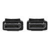 EATON Tripp Lite Series cabo DisplayPort com fichas de bloqueio, 4K 60 Hz (M/M), preto, 10 pés (3,05 m)