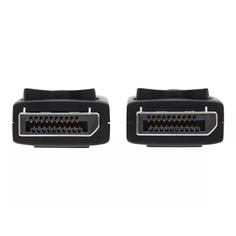 EATON Tripp Lite Series cabo DisplayPort com fichas de bloqueio, 4K 60 Hz (M/M), preto, 10 pés (3,05 m)