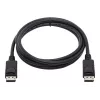 Tripp Lite Series cabo DisplayPort com fichas de bloqueio, 4K 60 Hz (M/M), preto, 1,8 m