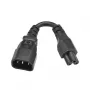 Eaton Tripp Lite Series cabo de alimentação - IEC C14 para IEC C5 - 0,15 m - preto