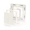 Shelly Plug & Play BLU Wall Switch 4 adaptador Legrand & Shelly branco