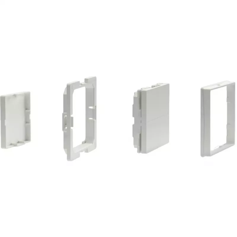 Shelly Plug & Play BLU Wall Switch 4 adaptador Legrand & Shelly branco