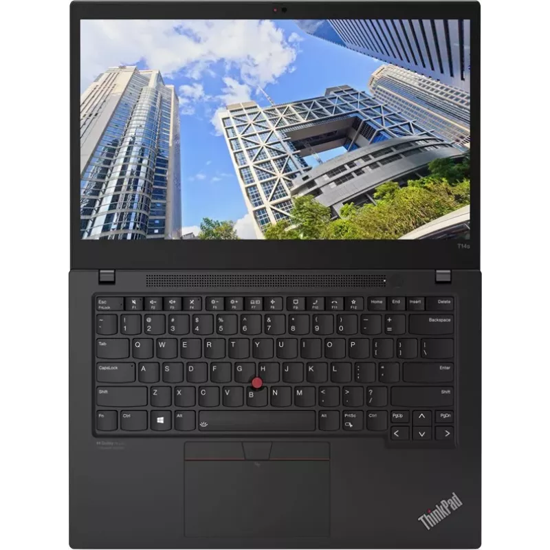 Lenovo ThinkPad T14s Gen 2 Portátil - AMD Ryzen 5 PRO 5650U, 8GB RAM, 256GB SSD, 14,0 polegadas FHD IPS, Windows 10 Pro (recondicionado)