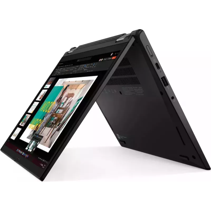 Portátil 2 em 1 Lenovo ThinkPad L13 Yoga G4, AMD Ryzen 5 7530U, 8 GB RAM, 256 GB SSD, ecrã tátil WUXGA de 13,3 polegadas (recondicionado)