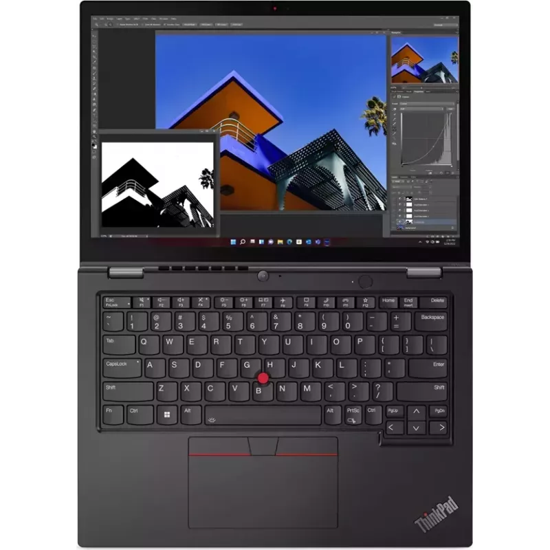 Portátil 2 em 1 Lenovo ThinkPad L13 Yoga G4, AMD Ryzen 5 7530U, 8 GB RAM, 256 GB SSD, ecrã tátil WUXGA de 13,3 polegadas (recondicionado)
