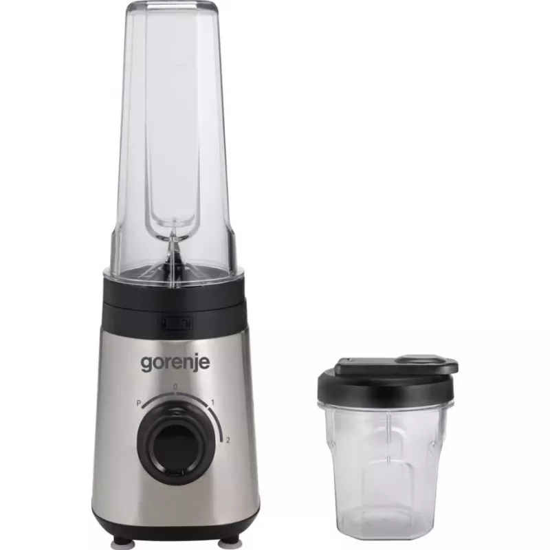 Liquidificadora pessoal Gorenje BSM600E 320W 0,6L prateado/preto