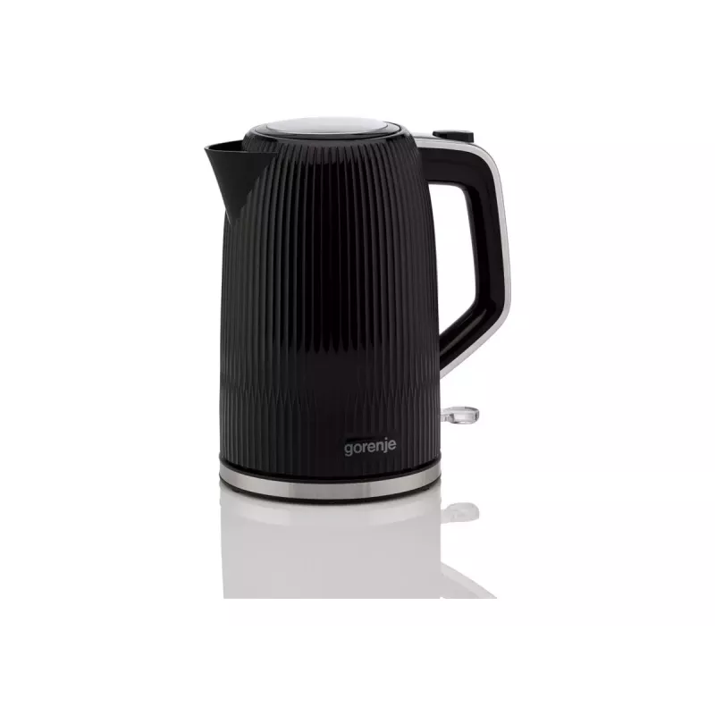 Chaleira elétrica Gorenje K17DPB 1,7L 2200W preto plástico/aço inoxidável