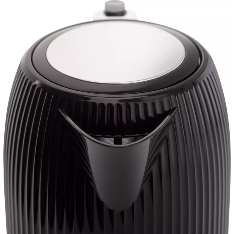 Chaleira elétrica Gorenje K17DPB 1,7L 2200W preto plástico/aço inoxidável