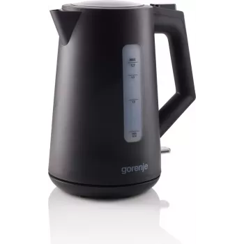 Chaleira elétrica Gorenje K17OPB 2200 W 1,7 L plástico preto base rotativa 360°