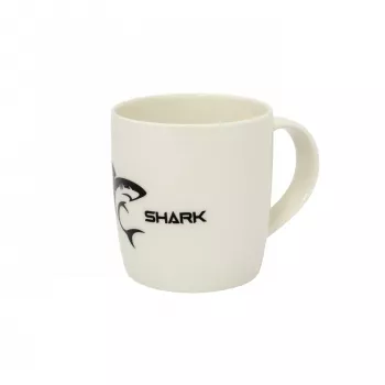 Caneca Gaming White Shark MUG 370 ml Preta Cerâmica