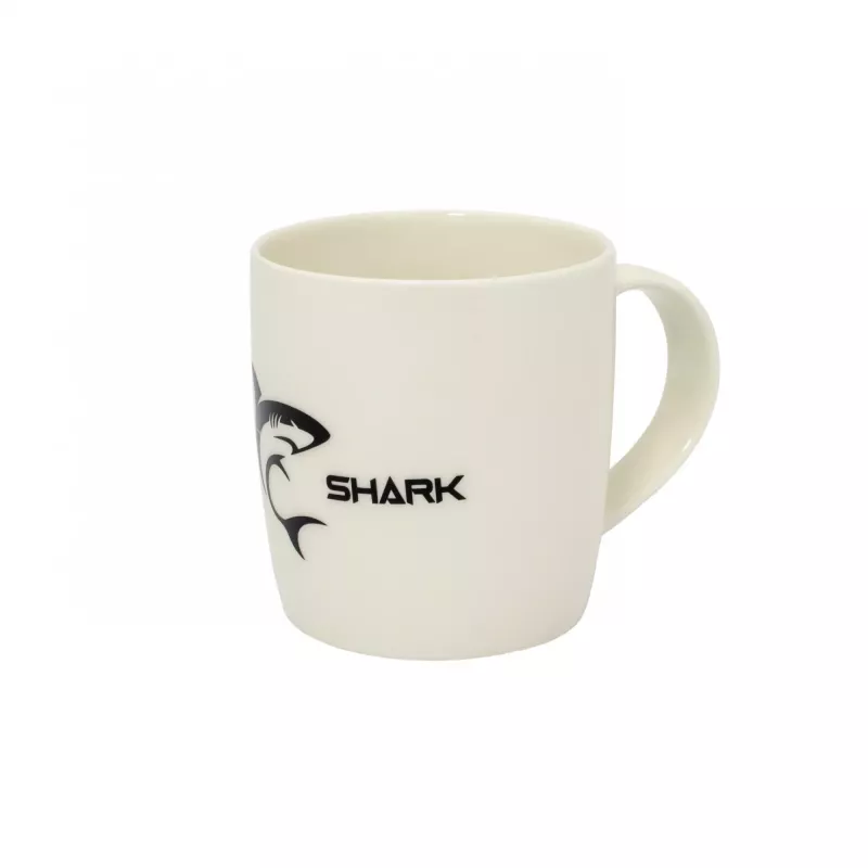 Caneca Gaming White Shark MUG 370 ml Preta Cerâmica