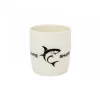 Caneca Gaming White Shark MUG 370 ml Preta Cerâmica