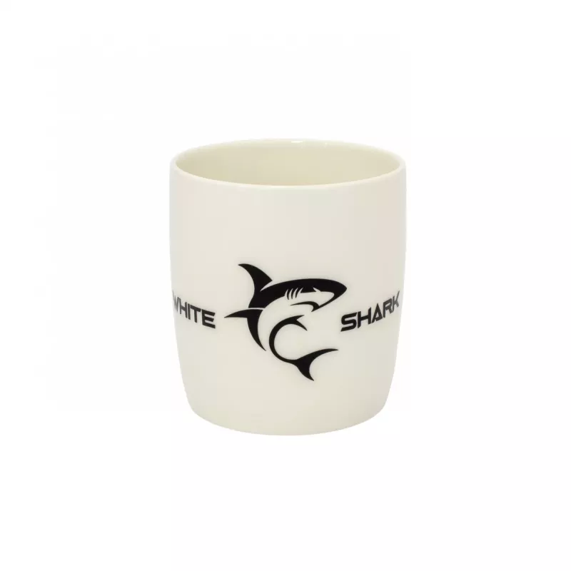Caneca Gaming White Shark MUG 370 ml Preta Cerâmica