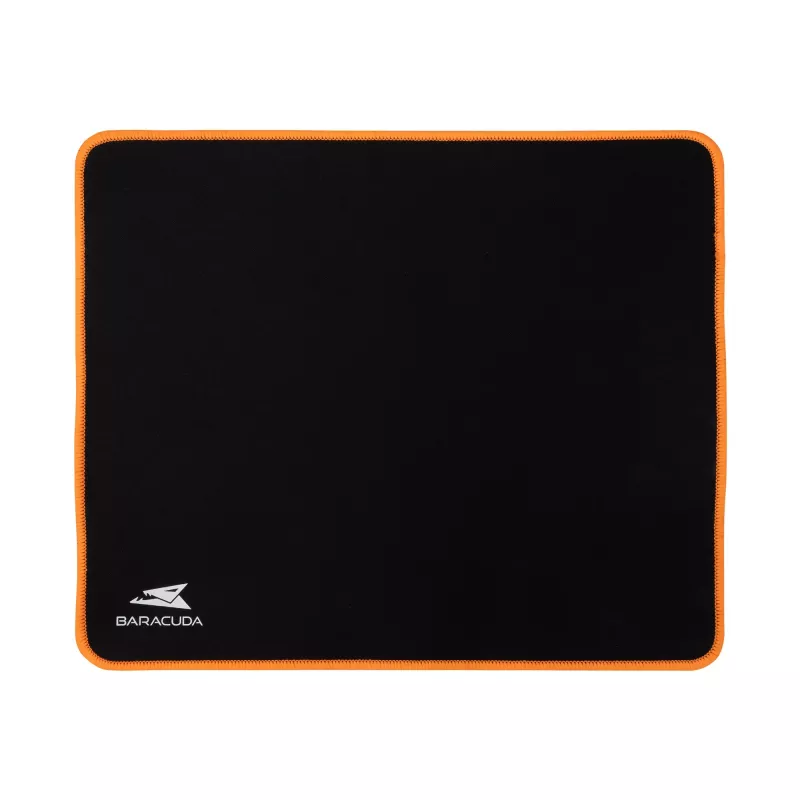 Tapete de rato gaming Baracuda WALRUS-M BGMP-081 preto/laranja 300x250