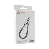 SBOX LANYARD BLACK cabo USB-C para USB-C 1,5 m preto