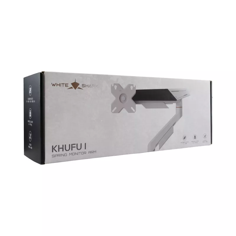 White Shark KHUFU-I GMS-3210 / Suporte de secretária para 1 monitor