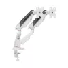 White Shark KHUFU-II GMS-3211 / Suporte de secretária para 2 monitores