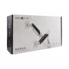 White Shark KHUFU-II GMS-3211 / Suporte de secretária para 2 monitores
