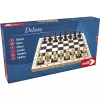 Jogo de xadrez de madeira Deluxe SIMBA-DICKIE - caixa dobrável com peças Staunton ponderadas