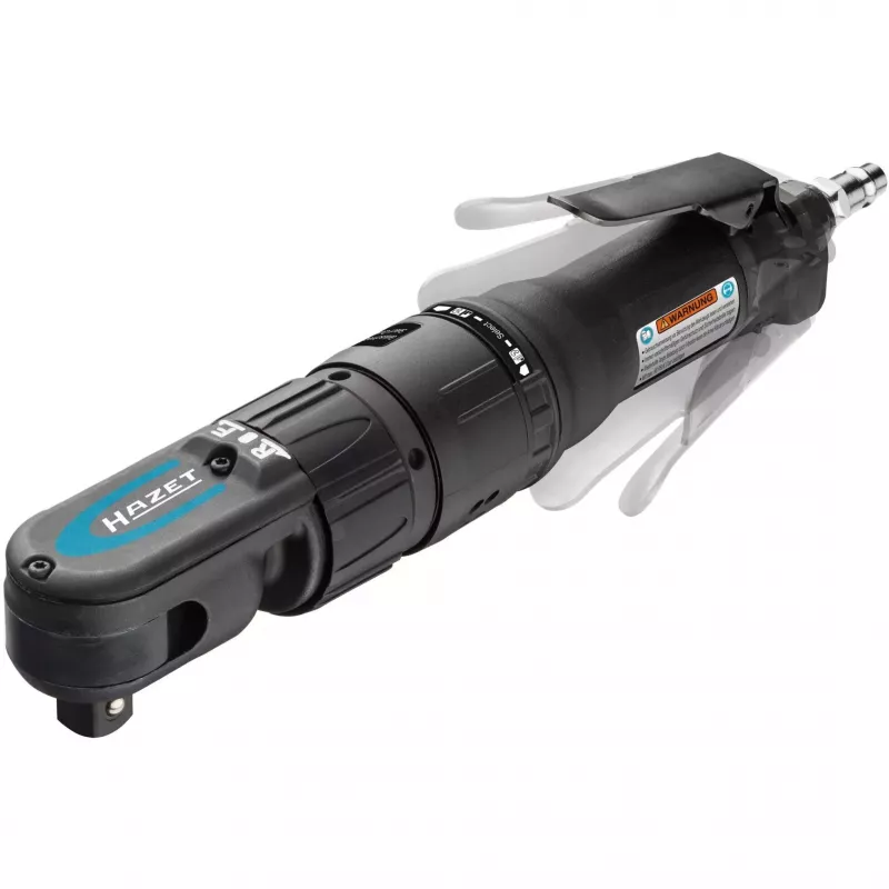 Chave de fendas de catraca HAZET High-Performance 9022-360, quadrado maciço 12,5 mm 1/2