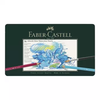 Faber-Castell Albrecht Dürer Lápis aguareláveis, conjunto de 36 (117536)