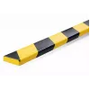 Proteção de cabos Durable S10, PVC, preto/amarelo, plana, 1000 mm, 40 mm