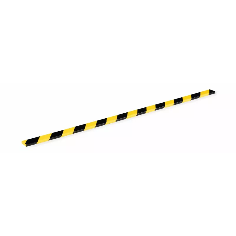 Proteção de cabos Durable S10, PVC, preto/amarelo, plana, 1000 mm, 40 mm