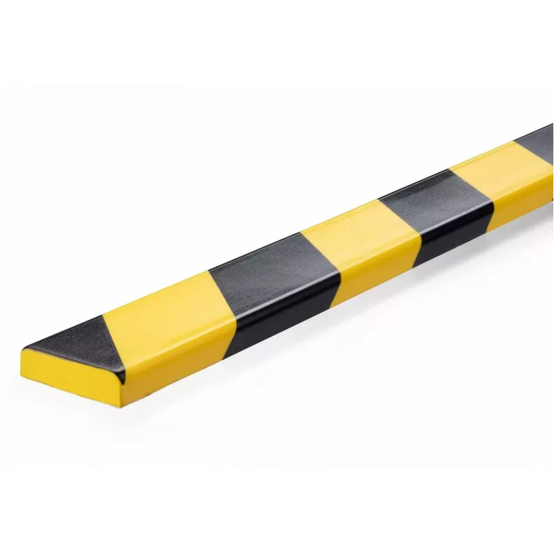 Proteção de cabos Durable S10, PVC, preto/amarelo, plana, 1000 mm, 40 mm