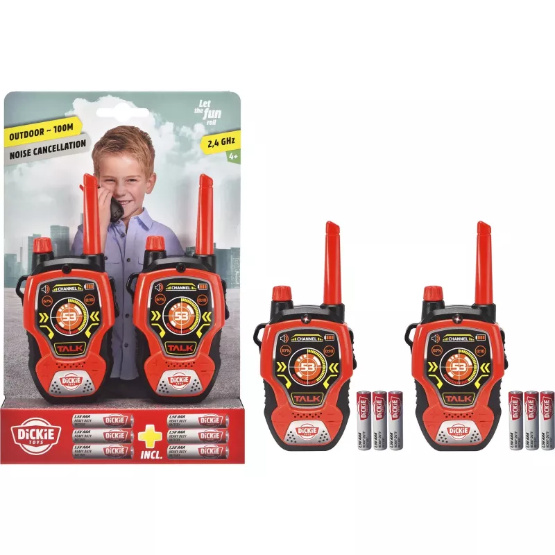 Walkie-talkie Dickie Fun 2,4 GHz conjunto de 2 201118195