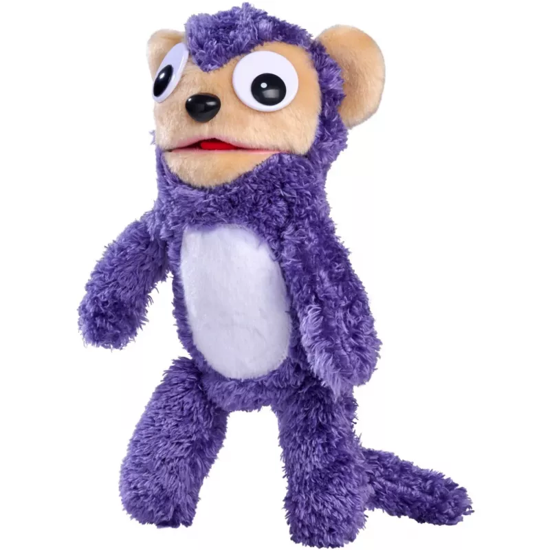Peluche de macaco SIMBA ScreamerZ com guincho, castanho, 20 cm