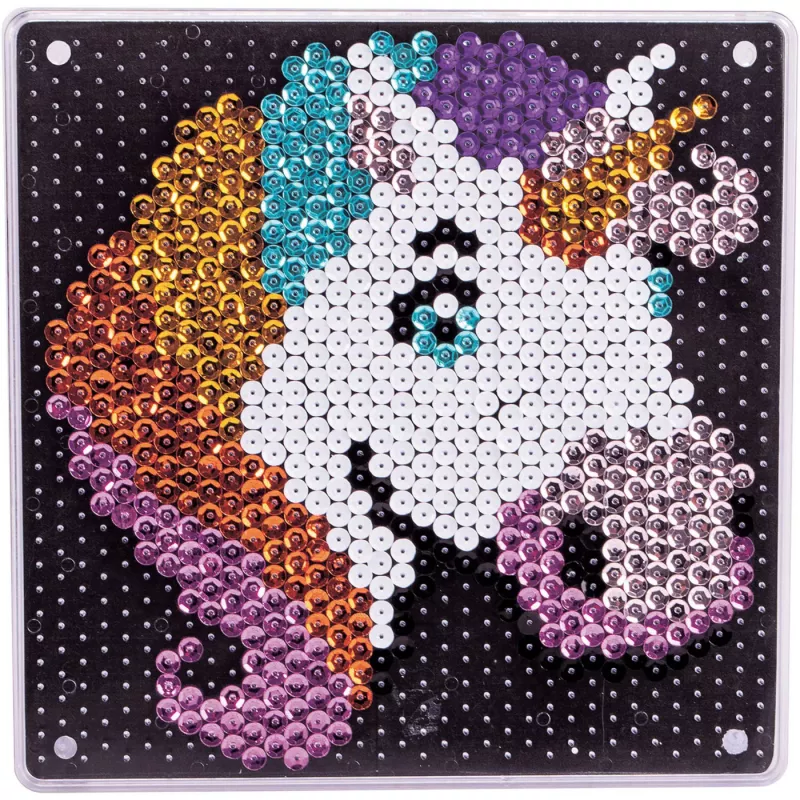 Kit de trabalhos manuais unicórnio com lantejoulas SIMBA-DICKIE Art & Fun