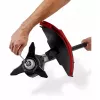 Aparador de relva a bateria EINHELL Professional GP-BC 36/430 Li P BL-Solo, 36V (2x18V), motor sem escovas, largura de corte 43cm, vermelho/preto, bateria e carregador não incluídos