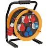 Brennenstuhl 1319110010 Tambor de Cabo 40m H07RN-F 3G2.5 IP44 4x Schuko Preto/Laranja