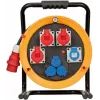 Brennenstuhl 1319110010 Tambor de Cabo 40m H07RN-F 3G2.5 IP44 4x Schuko Preto/Laranja