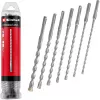 Conjunto de brocas de martelo SDS-plus EINHELL-KWB, Ø 6-14 mm (7 peças, 210 mm)