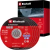 Disco de corte fino EINHELL-KWB, Ø 115 x 1,0 mm, 5 unidades (para rebarbadora)