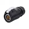 GoodConnections IC01-20P301 conector industrial S1 Power, ficha de 3 pinos, M20, bloqueio click, terminal de soldar, IP65/66