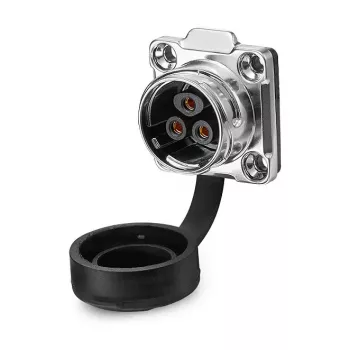 Conector industrial GoodConnections GC IC03-20P302 S3 alimentação 3 pinos conector fêmea IP67