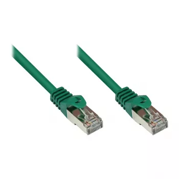 GoodConnections Alcasa cabo de rede RJ45-RJ45 Cat5e UTP 0,15m fichas banhadas a ouro macho para macho
