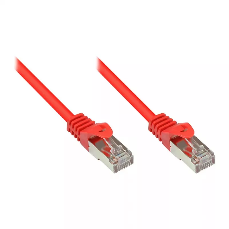 Cabo de rede Alcasa Cat5e RJ45 1,5 m vermelho