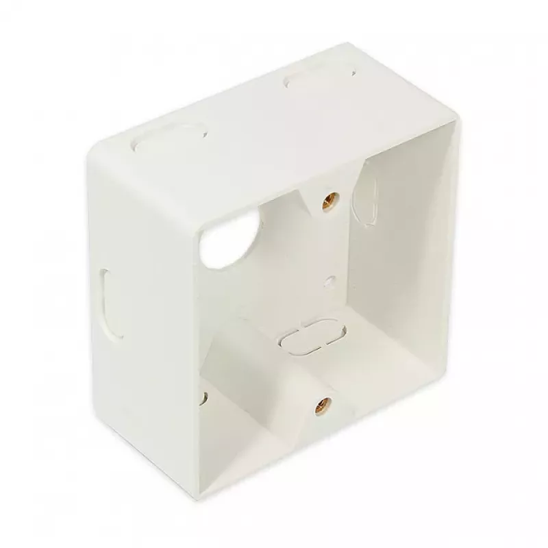 Caixa saliente GoodConnections 80x80x40 mm branco pérola RAL 1013 GC-N0029