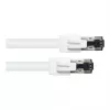 GoodConnections RNS® Cat.8.1 S/FTP Cabo de rede, PiMF, LSZH, 2000MHz, 40Gbit/s, branco, 0,5m